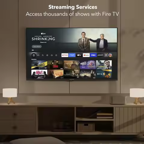70 Inch Smart LED TV 4K Ultra HD Alexa Voice Remote Built-in Fire TV OS