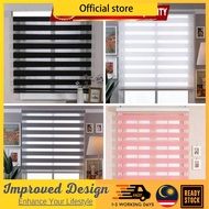 BIDAI TINGKAP MODERN WINDOW | ROLLER ZEBRA BLIND CURTAIN BLINDS READY STOCK Kitchen Bedroom Panel 2 3 Affordable Nako