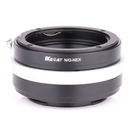 NG-NEX Camera Lens Mount Adapter Ring For Nikon G D Ais Auto Lens to Sony E NEX A5000 A72 A7R3 A7C