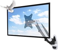 TV Mount,Sturdy TV Bracket, 17-27" Monitor Wall Mount Stand- Fully Adjustable Gas Spring Arm Holds 8Kg Computer Screen - Premium Aluminum