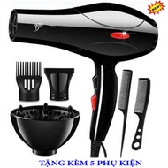 [HCM][TẶNG KÈM 5 PHỤ KIỆN] Máy Sấy Công Suất Lớn May Say Toc Máy Sấy Tóc Công Suất Lớn Làm Khô Dễ Dà