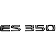 3D Glossy Black ABS Letters ES200 ES250 ES260 ES300 ES350 ES300h ES350h ES350L Emblem for Car Trunk 