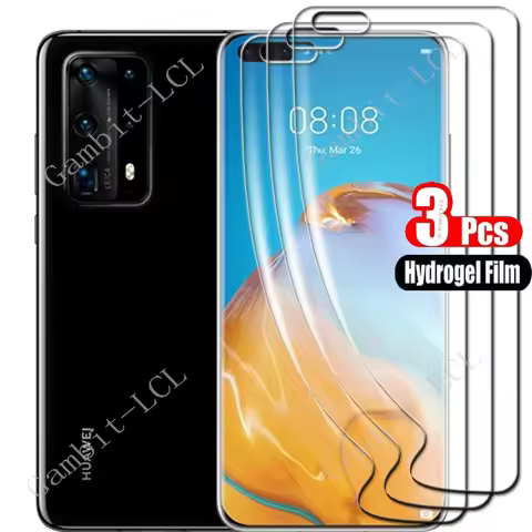 For Huawei P40 Pro+ 6.58" P40Pro Plus P40Pro HuaweiP40Pro Hydraulic HD Soft Hydrogel Film Full Prote