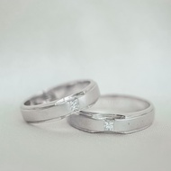 cincin kawin / cincin nikah / cincin pernikahan berlian DRF00141/140
