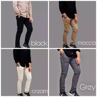 Bestest) Long Men Pants Size 27-38 PREMIUM QUALITY CHINOS SLIMFIT COWO SKINNY Plain Guys