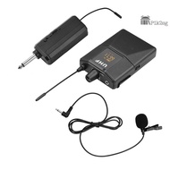 【In stock】UHF Wireless Microphone System with Microphone Body-pack Transmitter and Receiver 6.35mm Plug with 3.5mm Adapter for Speaker Audio Mixer DVD LJH0