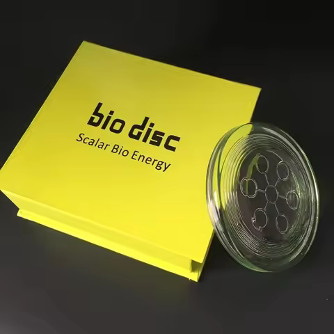 1x 100% Authentic Bio Disc 2 ENERGY Scalar bio disc Amazing Power Energy ALPHA SPIN disc rubber ring