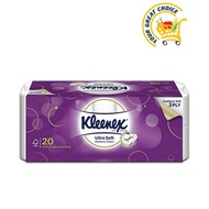 Kleenex Healthy Clean Ultra Soft Bathroom Tissue 20 Roll