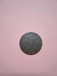 維多利亞女皇時期 1901年香港一仙硬幣