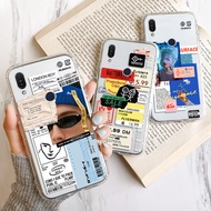 Lable Phone Case For Apple iPhone 14 Pro Max Case Clear Case Funda iPhone 14Pro Max Soft Fashion sho