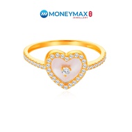 916 Gold Luminescent Heart Ring | MoneyMax Jewellery | NR2420