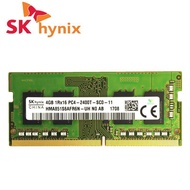 4GB 1x 4GB แรมความจำแล็ปท็อป DDR4 PC4 19200 2400T 2400 Mhz 260พิน SODIMM Hynix