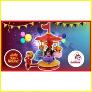 ♞,♘Jollibee Jolly Go Round Kiddie meal toy collectible hard toys
