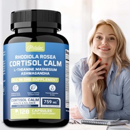 Supports cortisol balance, improves focus, and maintains healthy cortisol levels. Vegan and non-GMO