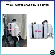 Truck Lori Tangki Air Spare Tank Cuci Tangan Hand Washing Water Tank Lori 1ton 3ton Isuzu Hino Fuso 