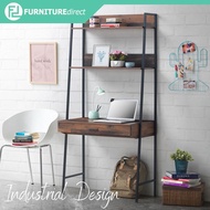 Furniture Direct NORMAD industrial style metal study desk with drawer
