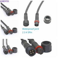 ASBOYSS Led Waterproof Cable Connector, led Connector Male to Female LED Strips Male and Female Conn