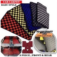 Car Carpet Dadu Floor Mat Karpet Kereta Myvi Axia Bezza Saga Persona Alza Viva Wira Kancil Kelisa