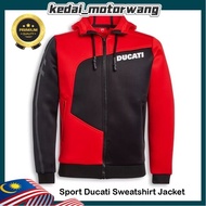 ready stock Sport Ducati Sweatshirt Jacket baju jaket riding rider suit