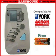 LOCAL SELLERRemote Control For York/Acson Aircond Remote Control York/Acson Aircond York/Acson Air Conditioner Remote Co