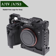 Photography Accessories] Sony A7M4A7S3 Camera Rabbit Cage Accessories A7IV External Camera Frequency