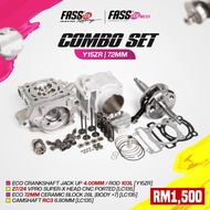 ECO COMBO Y15ZR 72MM/4 FULLSET FASSTEK