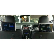 LEON Nissan 10.1" Full HD Headrest DVD HDMI USB SD Game Dual Monitor Player (SONY DVD Lens)