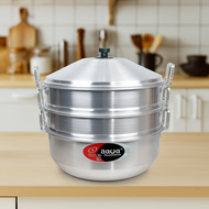 Dandang Langseng Susun 3 Aluminium Maspion Jawa 33 36 40 cm Panci Kukus 3 dan 4 Susun Tingkat Steame