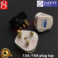 13A / 15A Electric power plug / Plug top