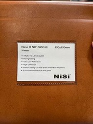 NISI NANO IR ND1000(3.0) 100x100mm 減光鏡 10stops, 跟原裝套一個