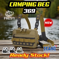 FRESTI Camping Bag 369 Tactical Chest BEG Sling Pouch Outdoor Hiking Fishing Waterproof mancing