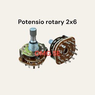 Rotary potentiometer 2x6