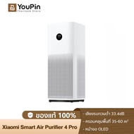 [NEW] Xiaomi Mi Smart Air Purifier 4 Pro เครื่องฟอกอากาศ กำจัดฟอร์มาลดีไฮด์ PM2.5 พื้นที่ใช้งาน 35-60㎡
