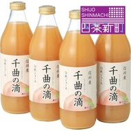 日本 - (BEV) 信州産白桃果汁 千曲之滴 (原箱4支裝) [食用日期 : 23/12/2025]