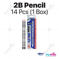 Dolphin 2B Pencil Platinum Value Pack PT2B14 / Pek Nilai Platinum 2B / Writing Pencil – 14’s Box