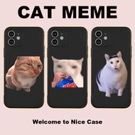 Cat Meme Casing For Redmi 9A 9C 8 8A 7 7A 6 6A Note 8 8T 7 6 5 Pro K70 K60 K50 K40 K30 K20 Pro 5G 4G