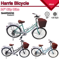 Express Delivery. Harris Multi Speed Fashion Single Speed 202426 inches wheel. City bike. Lady bike