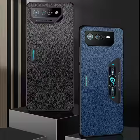 Leather Phone Case For Asus ROG Phone 7 Pro Ultra Slim Phone Cover For Rog Phone 6 Pro Shockproof Co