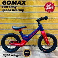 GOMAX ALLOY LIGHT WEIGHT PUSH BIKE/Pushbike 12inch/balance bike/Basikal budak/Kids bicycle/Children 