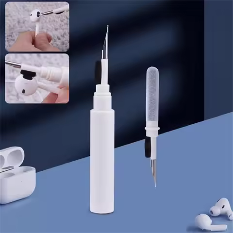 1pcs Bluetooth Earphone Cleaning Pen Multifunctional Cleaning Brush Earphone Cleaning Tool