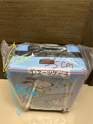 ［日版] 一番くじ  Snoopy 史努比夏日衝浪風情  Surf 夏日衝浪 1號賞 行李篋 行李箱 密碼行李箱 （有密碼鎖）