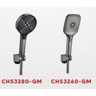 NEW ARRIVAL GUNMETAL SHOWER HEAD -ALPHA SHOWER HEAD ONLY/CABANA SHOWER SET