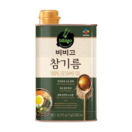 CJ bibigo 芝麻油  500ml  1罐