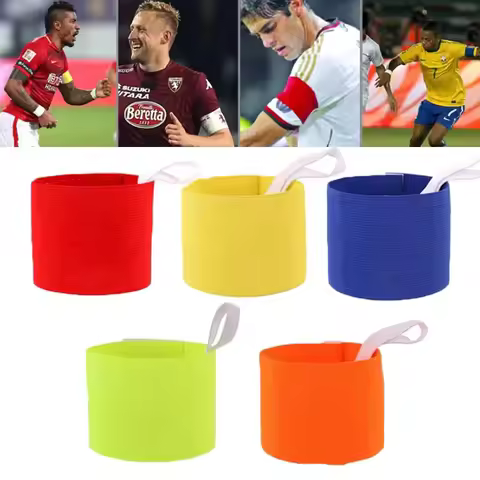 2 Pcs Team Unit Anti Offset Strap With Elastic Armband Outdoor Adjustable Team Sports Groups Soccer 