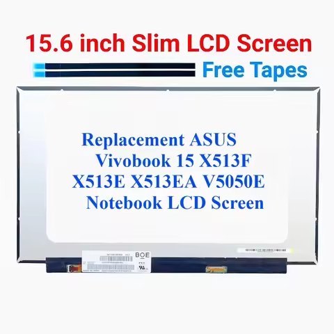 For ASUS Vivobook 15 X513F X513E X513EA V5050E Notebook LCD Screen