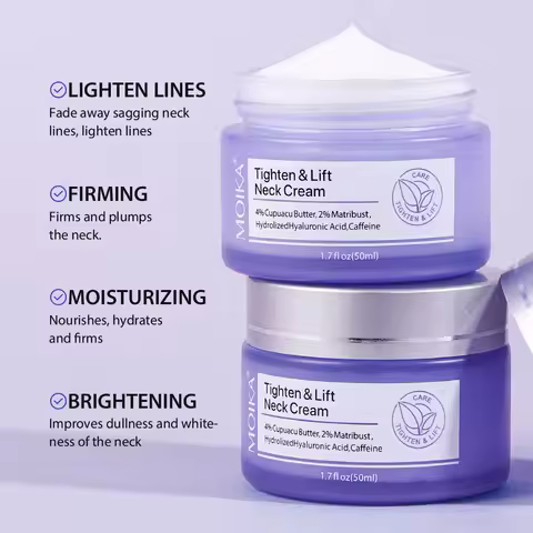 Neck Firming Cream Fading Reducing Fine Lines Brightening Neck Cream Moisturizing Cream Korean Skin 