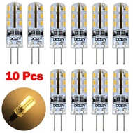 FSFO_10x G4 LED COB Bulb Lamp Bulb Bulb Bulb Pen Base 12V Warm White 3W