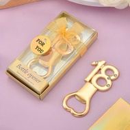 18 th Birthday giveaways Anniversary Bottle Opener Souvenir for Birthday Party Give Aways