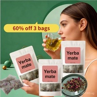 60% off 3 bags  Premium Organic Yerba Mate Tea Bags – Natural Energy & Detox Herbal Tea   3g*30bags 