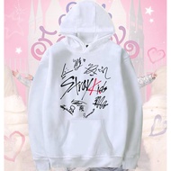 Corak Comel Hoodie Straykids SKZ Stray Kids Bangchan Felix Long Sleeve Sweatshirt Cotton Hooded Pull